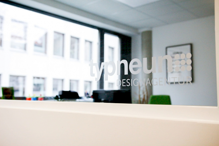 Büroräume und Ausbildungsort für Auszubildende bei der typneun Designagentur